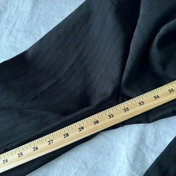 Y2K black  pull on bootcut pants - Picture 9 of 9